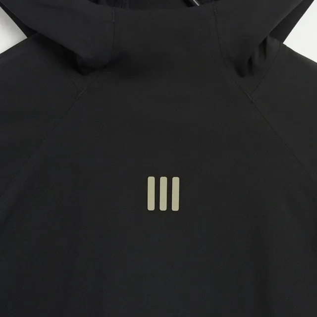 【adidas 愛迪達】Adidas x Fear of God Athletics 短版帽T 黑 聯名款 連帽上衣 IN5899