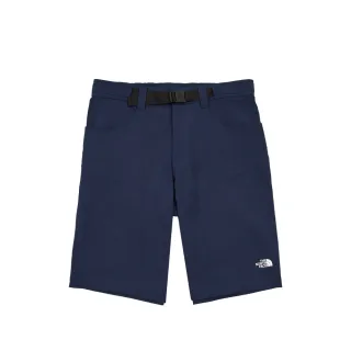 【The North Face 官方旗艦】北面男款藍色吸濕排汗休閒短褲｜8AV68K2
