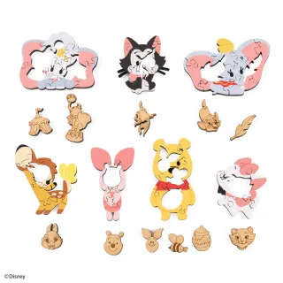 【HELLOFISH】迪士尼MINI木拼-迪士尼經典角色系列盲袋(兩入隨機款)