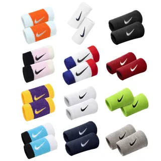 【NIKE 耐吉】護腕 Swoosh Doublewide 吸汗 毛巾布 寬版 籃球 網球 球類 運動護腕 單一價(NNN0571-0OS)