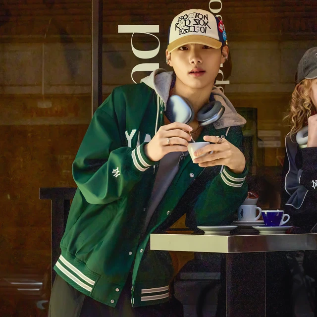 MLB 連帽防風外套 紐約洋基隊(3AWJB0151-50B