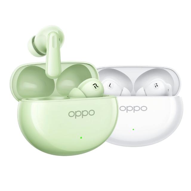 【OPPO】Enco Air4真無線降噪耳機(棉花白/青檸綠)