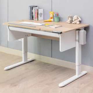 【SingBee 欣美】寬120cm 電動兒童書桌CB-502+SB-ET(書桌 兒童書桌 電動升降桌)