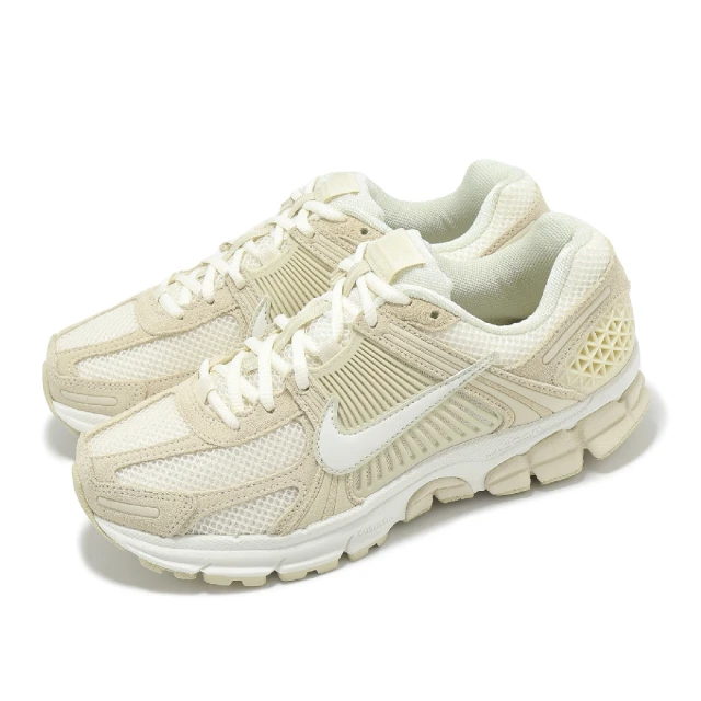 NIKE 耐吉 休閒鞋 Wmns Air Zoom Vome NIKE 耐吉 休閒鞋 Wmns Air Zoom Vomero 5 女鞋 男鞋 奶茶色 小麥 復古 緩震 運動鞋(HQ0458-200)