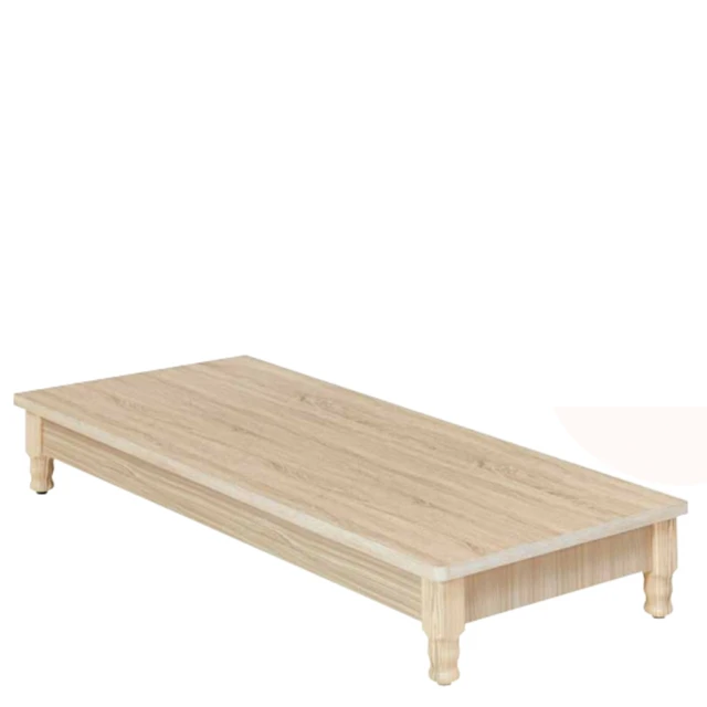 AS 雅司設計 AS雅司-夏奇實木3.5尺床底-105*18