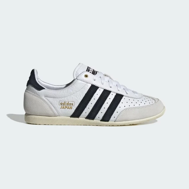 adidas 愛迪達 Japan W 女 運動休閒鞋 德訓鞋 荔枝皮 舒適 穿搭 白 黑(IH5489)