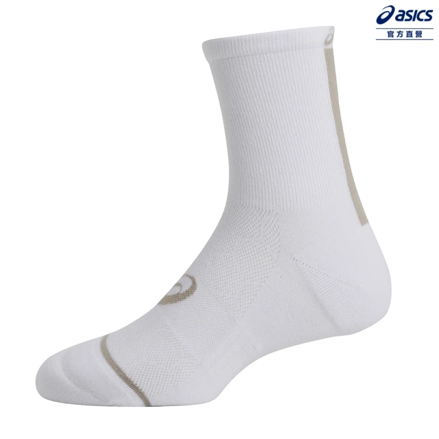 asics 亞瑟士 STABILITY 短筒襪 男女中性款 跑步配件(3013B232-100)