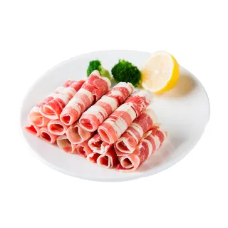 【勝崎生鮮】美國CAB安格斯雪花牛培肉片8盒組(200公克±10% / 1盒)