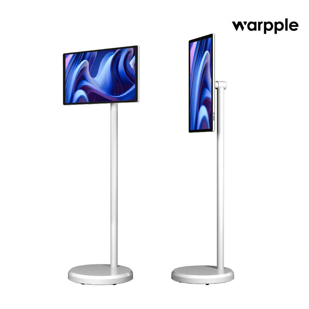 Warpple 轉轉閨蜜機 Warpple家電快配★22型 轉轉閨蜜機FHD行走大平板可觸控移動液晶,JJ1)