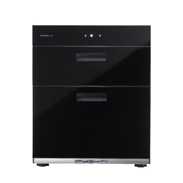 【SAKURA 櫻花】全平面雙熱風循環落地式烘碗機(Q7697L 原廠安裝-官方直營)
