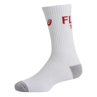 【asics 亞瑟士】中筒襪 男女中性款 排球配件(3053A165-100)