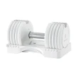 【BYZOOM FITNESS】Pure Series 25lb /約11.3kg 5段重量可調式啞鈴 白/黑二色 單入(BZ-QCD-25LB)
