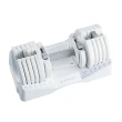 【BYZOOM FITNESS】Pure Series 27.5lb / 約12.4kg 10段重量可調式啞鈴 白/黑二色 單入(BZ-QCD-27.5LB)