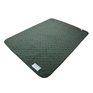 【ADAMOUTDOOR】雙人電熱毯 軍綠(車麗屋)