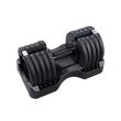 【BYZOOM FITNESS】Pure Series 50lb/約22.6kg 5段重量可調式啞鈴 白/黑二色 單入(BZ-QCD-50LB)