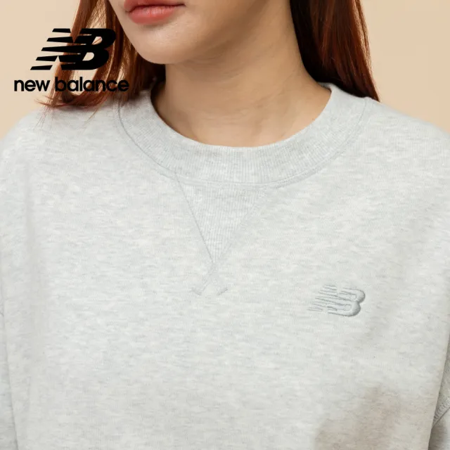 【NEW BALANCE】NB 棉質大學T/長袖上衣_女性_WT41500AHH_WT41500LIN_WT41500BK(美版 版型偏大)