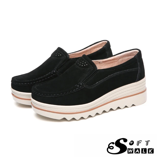 Ann’S 心動千金-柔軟羊漆皮真皮方鑽厚底樂福鞋5cm(漆