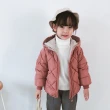 【橘魔法】兒童菱格連帽鋪棉外套(厚外套 長袖外套 連帽外套 中性款 羽絨外套 保暖 中性款 女童 男童 童裝)