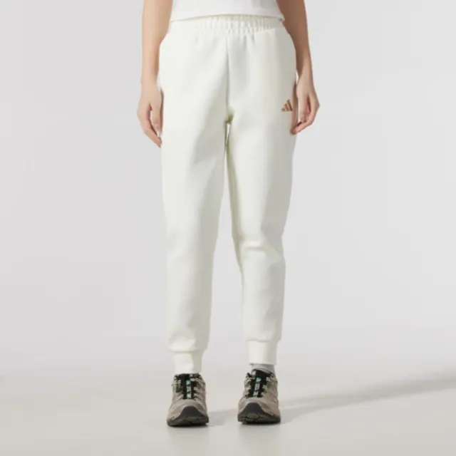 【adidas 愛迪達】運動 休閒 長褲 女褲  LOGO DK PNT(JL6279)