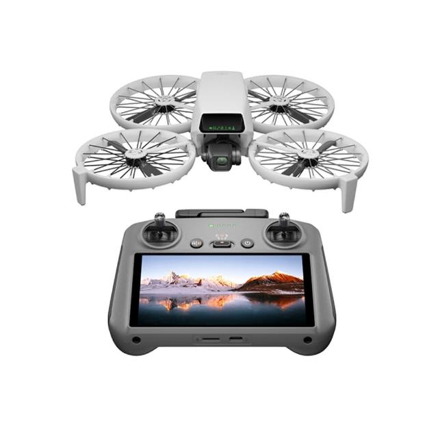 【DJI】FLIP 單機版 DJI RC 2 帶屏遙控器 空拍機/無人機 + Care 2年版 + 再加一顆智能電池(專業續航套組)