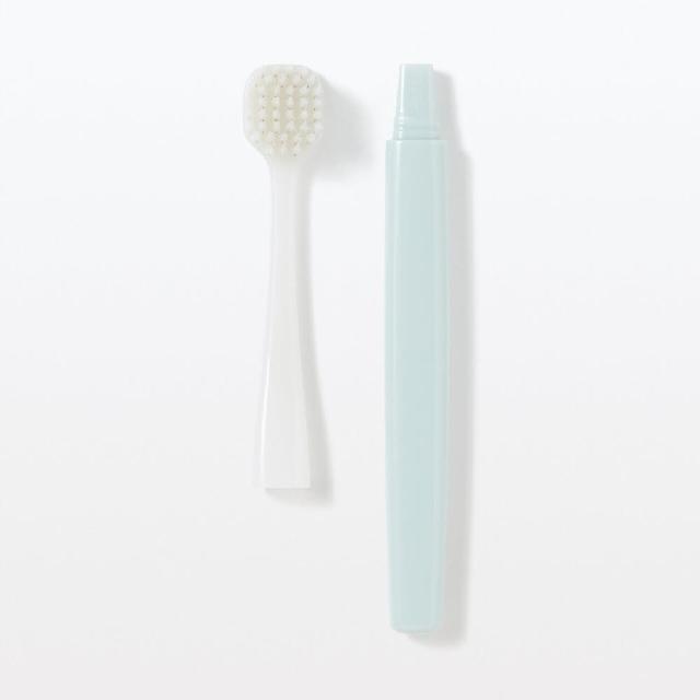 【MUJI 無印良品】可替換刷頭的牙刷 全長約184mm/數量：1入