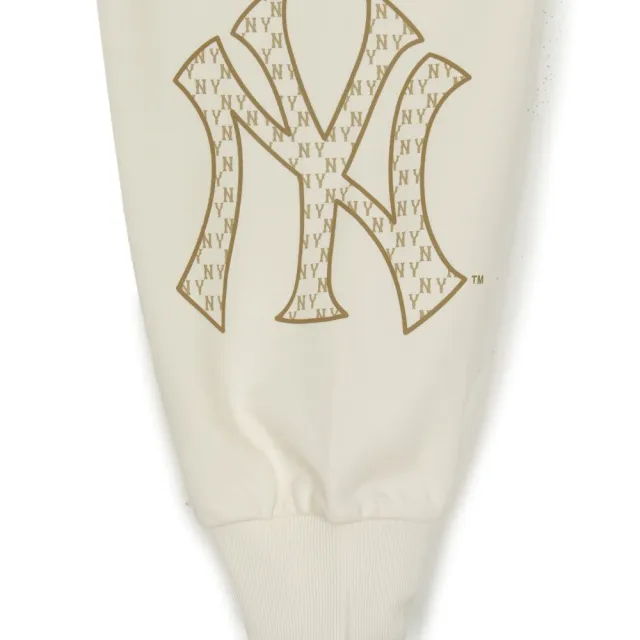 【MLB】運動褲 休閒長褲 Monogram系列 紐約洋基隊(3APTM0151-50CRS)