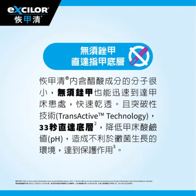 【EXCILOR 恢甲清】覆甲液 7.0ml 一入-灰指甲照護專家