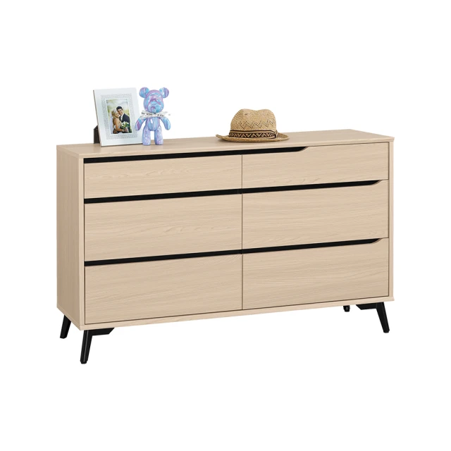 麗得傢居 萊米克4尺六斗櫃 置物櫃 衣物收納櫃(台灣製造)優