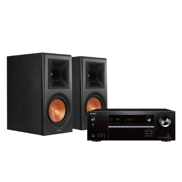 【Klipsch】RP-600M書架式喇叭＋Onkyo TX-NR7100擴大機 兩聲道組合