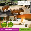 【關西六福莊】3大含早餐+六福村二日門票★第4人免費住+平日升等肯亞藍天客房(享樂券)