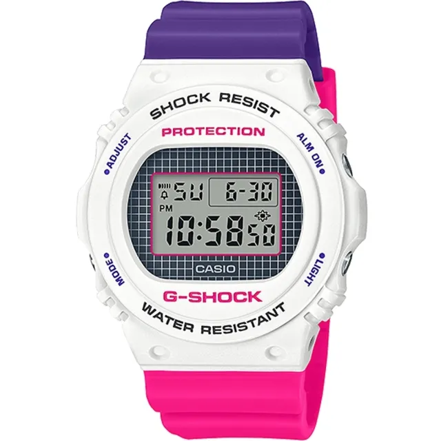 【CASIO 卡西歐】黑水鬼防水200米潛水/三眼/DW-5700THB款 原廠公司貨(MDV-107/MTP-E335/DW-5700THB)