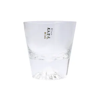【田島硝子】日本製富士山雕花威士忌杯-金魚(原廠正品/江戶硝子/富士山杯/玻璃杯/酒杯)