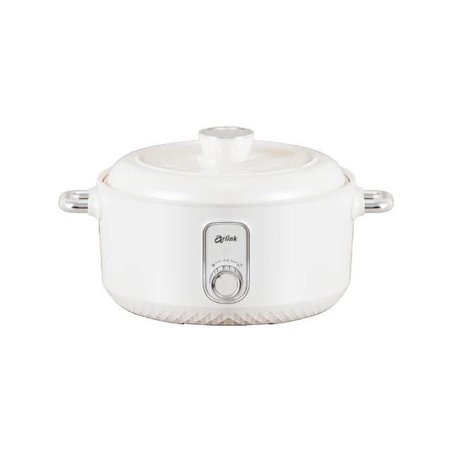  Arlink EC-238 2.5L 多功能陶瓷不沾料理鍋，採用優質不沾塗層內部材質，一鍋多用可蒸煮、電火快煮、炒鍋、燉煮及美食鍋，支援火力調節與溫控調整。米色系設計，容量2.5L，適閤家庭使用，110V/60Hz/750W，產地中國，主機保固1年，BSMI認證R54620。輕巧本體尺寸290x250x150mm，重量僅0.8Kg，完美解決日常烹飪需求，提升廚房效率！ 