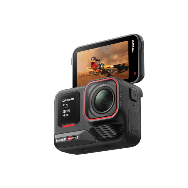 【Insta360】ACE PRO 2 運動相機 雙電版 機車套裝組(公司貨)