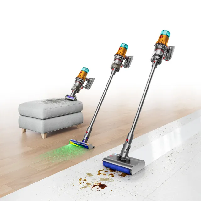 dyson 戴森 V12s Detect Slim Submarine SV46 乾溼全能洗地吸塵器(雙主吸頭 全新升級版 洗地機)