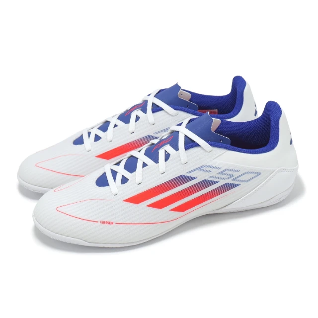 adidas 愛迪達 室內足球鞋 F50 Club In 男 adidas 愛迪達 室內足球鞋 F50 Club In 男鞋 白 橘 運動鞋 愛迪達(IF1345)