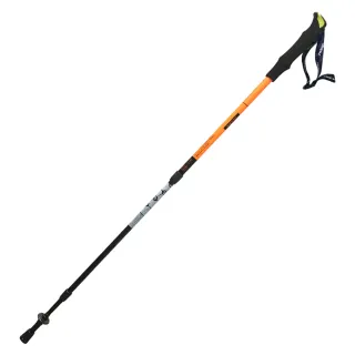 【MASTERS】輕量直把登山杖 橘色 一對 MA01ST4419(戶外 登山 健行)