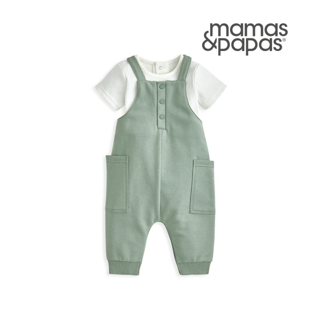 Mamas & Papas 穗花薰衣草-細肩帶連身寬褲(5種