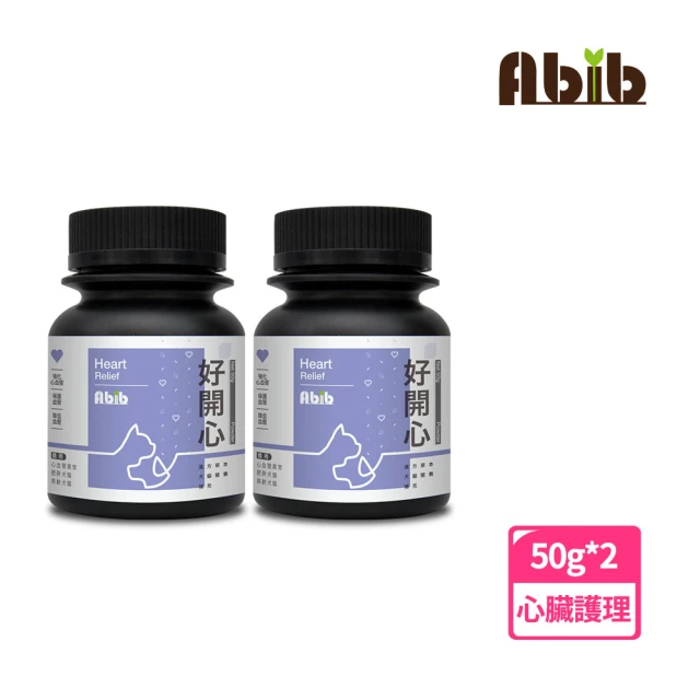 Abib 亞筆 好開心 50g*2入組 寵物保健(心血管護理 Abib 亞筆 好開心 50g*2入組 寵物保健(心血管護理)