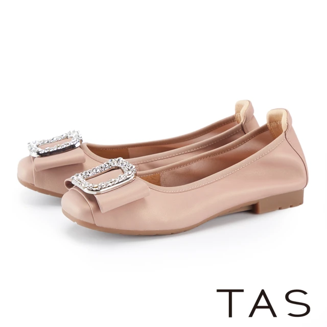 Taroko 潮流鬆緊帶真皮懶人休閒豆豆平底鞋(3色可選)折