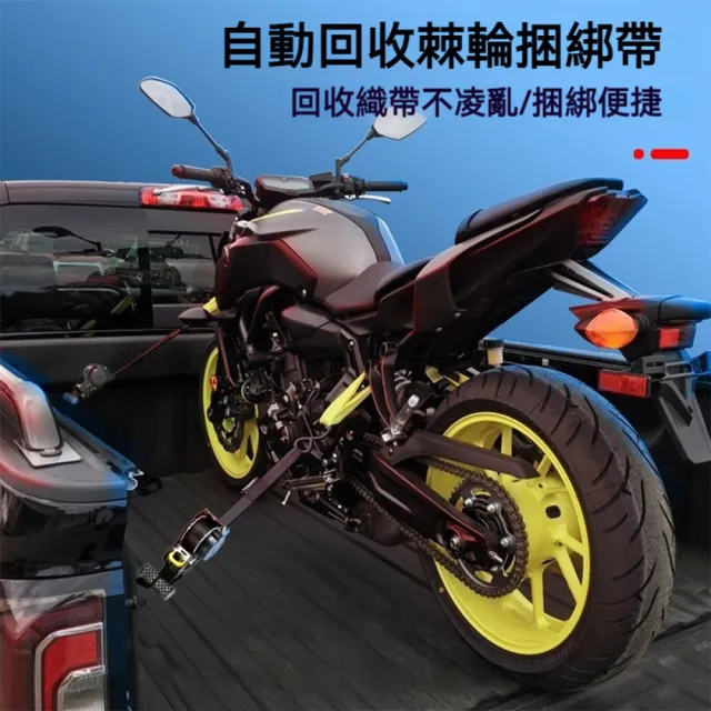 【South Life】貨物綑綁自動收拉緊器(自動回收綑綁帶 自動棘輪拉緊器 貨物捆綁帶 貨車固定器 貨物綁帶)