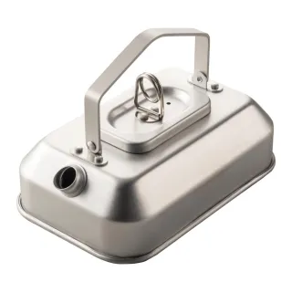 【BUNDOK】露營輕巧鋁合金水壺/咖啡壺 600ML(輕巧鋁合金水壺 BD-915)