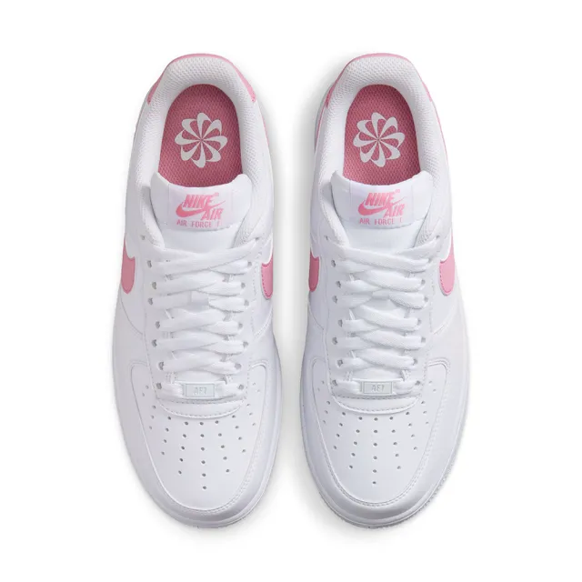 【NIKE 耐吉】休閒鞋 女鞋 運動鞋 AF1 W AIR FORCE 1 07 NEXT NATURE 白粉 DC9486-111