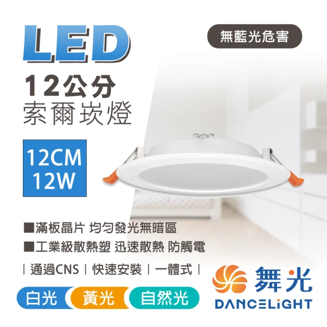 DanceLight 舞光 4入組 雙節標認證 LED 12