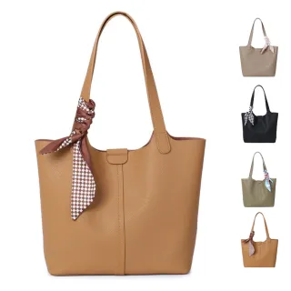 【MAISY】真皮 頭層牛皮大容量子母托特包(真皮包包 現+預  灰色／綠色／棕色／黑色)