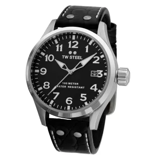 【TW Steel】VOLANTE 全鋼深灰面大三針