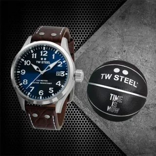 【TW Steel】VOLANTE 全鋼藍面大三針