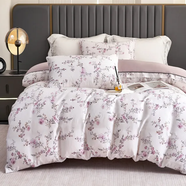 【ALAI 寢飾工場】台灣製 60支100%天絲™纖維床包+枕套組 均一價(單人/雙人/加大 多款任選 萊賽爾)