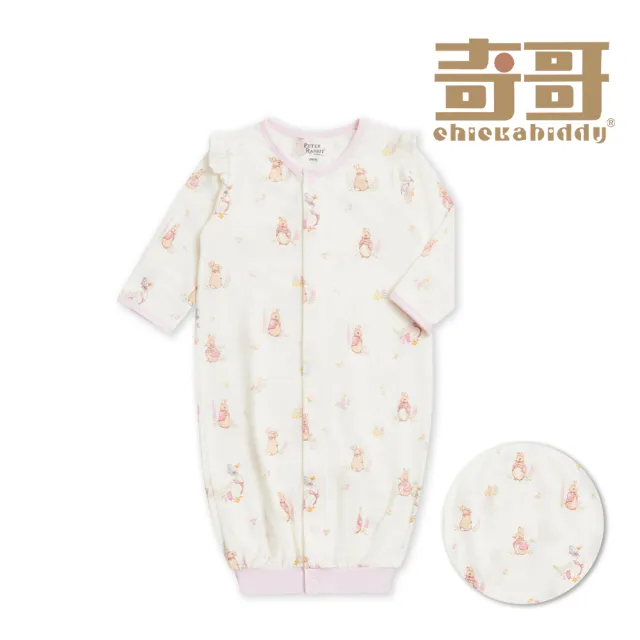 【奇哥】比得兔 嬰幼童裝 花精靈長袍妙妙裝/連身衣-水晶紗(3-12個月)