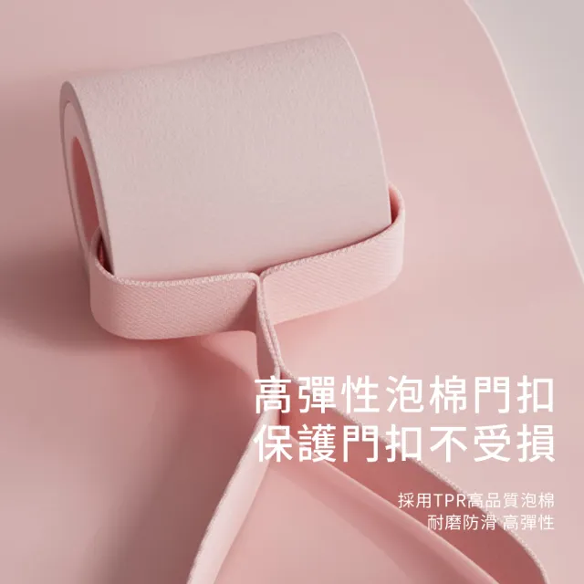 【Flix】100磅可拆卸深蹲居家鍛練組合 肌力訓練健身拉力繩 皮拉提斯棍拉力帶 重訓瑜伽腳蹬拉力器(20磅*5)